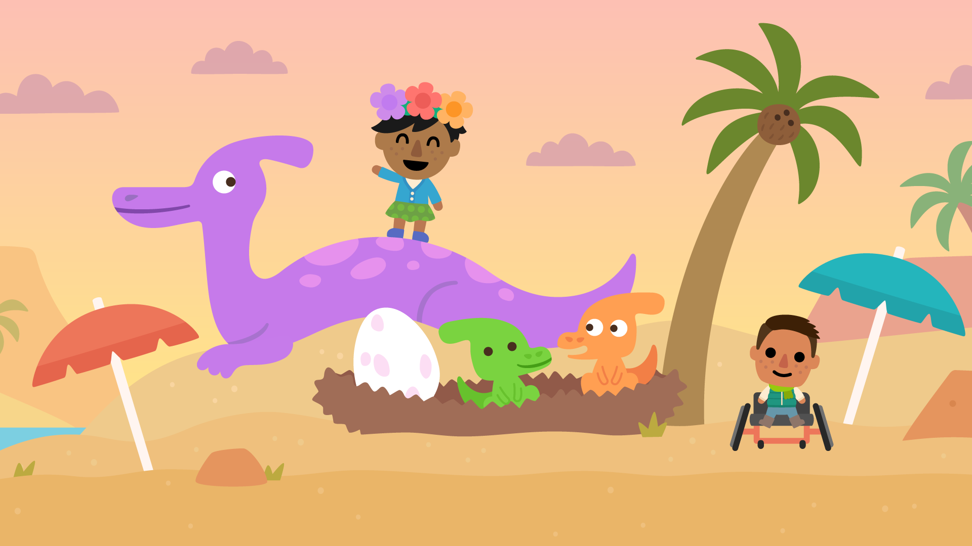 Sago Mini World's Dinosaurs